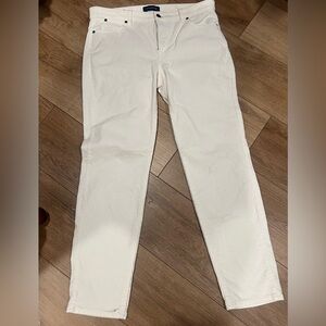 Talbots White Denim Pants